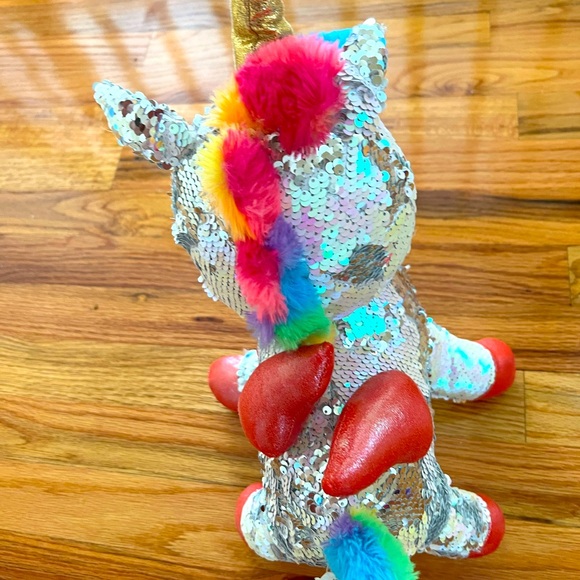 Stuffed sequin unicorn - Picture 4 of 4